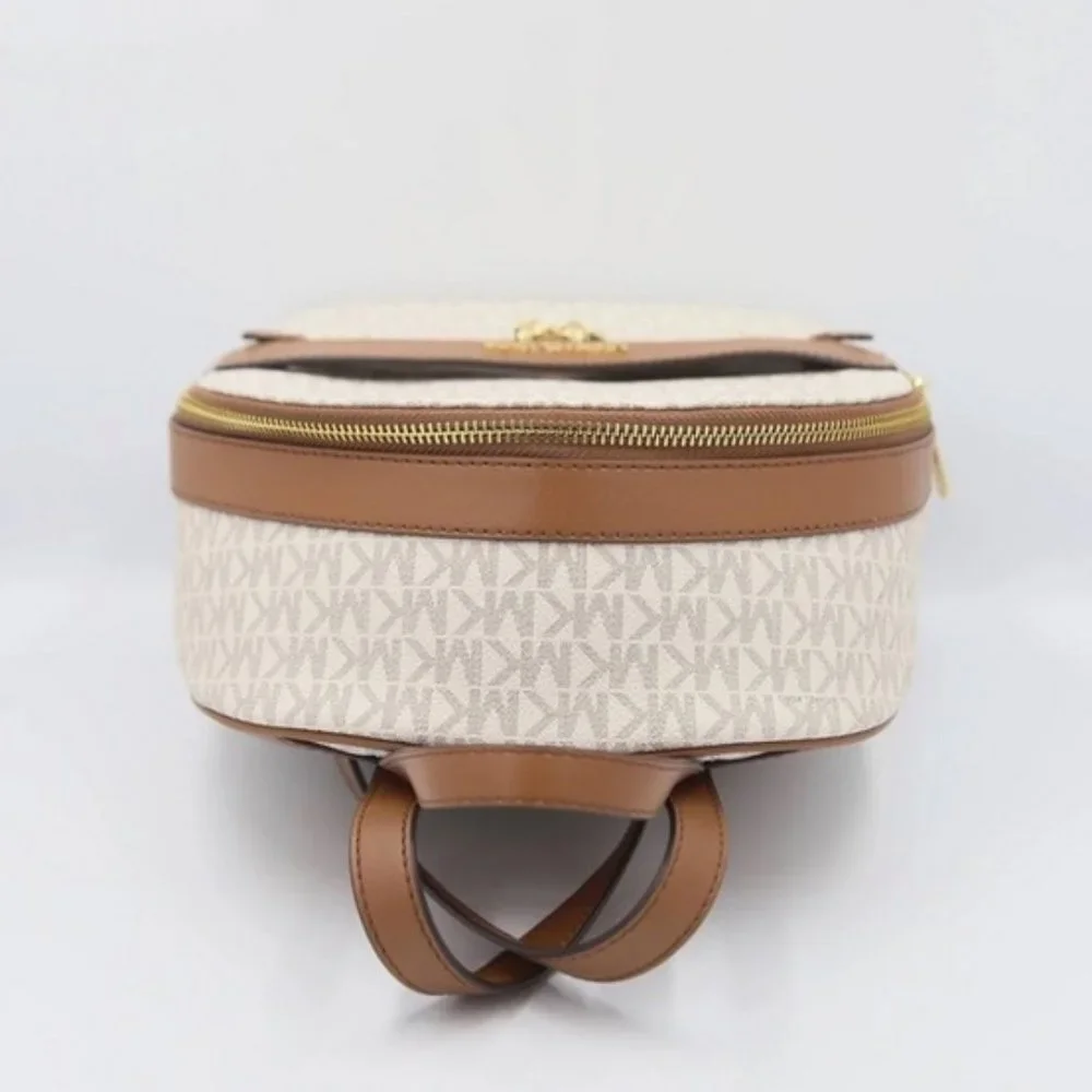 MICHAEL KORS Kenly Medium Backpack Signature Vanilla Bag